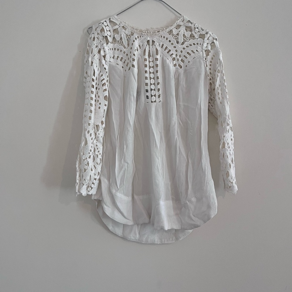 Sea NY White soft blouse